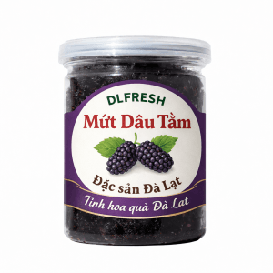 Mứt Dâu Tằm DLFresh Hũ 300g – Đặc Sản Đà Lạt Thơm Ngon