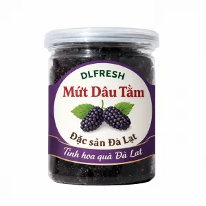 Mứt Dâu Tằm DLFresh Hũ 300g – Đặc Sản Đà Lạt Thơm Ngon
