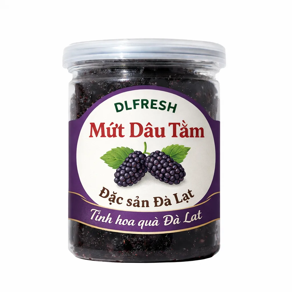 Mứt Dâu Tằm DLFresh Hũ 300g – Đặc Sản Đà Lạt Thơm Ngon - Ảnh 2