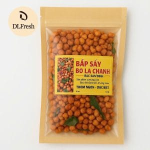 Bắp Sấy Khô Bò Lá Chanh DLFRESH Đặc Sản Đà Lạt Túi 250gr