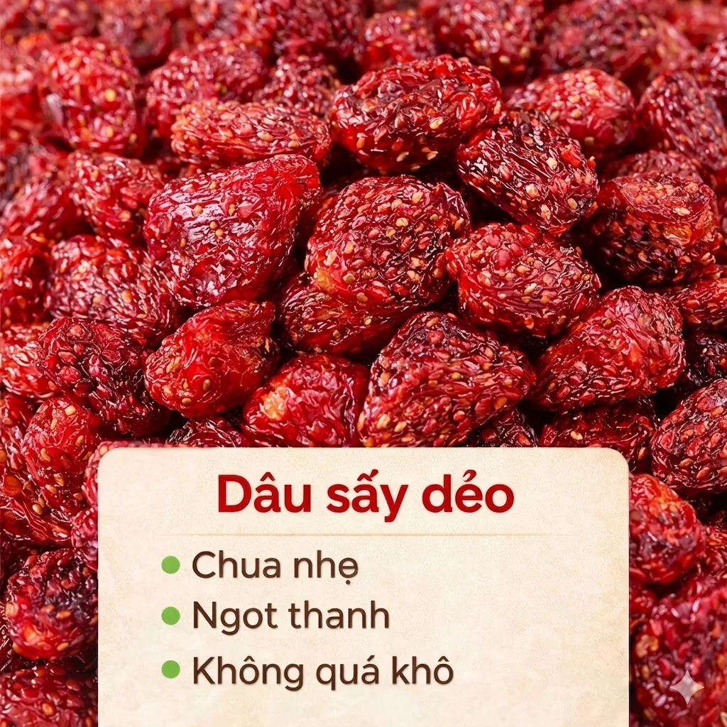DÂU TÂY SẤY DLFRESH Thích Hợp Ăn Kiêng Giảm Cân 200g - Ảnh 3