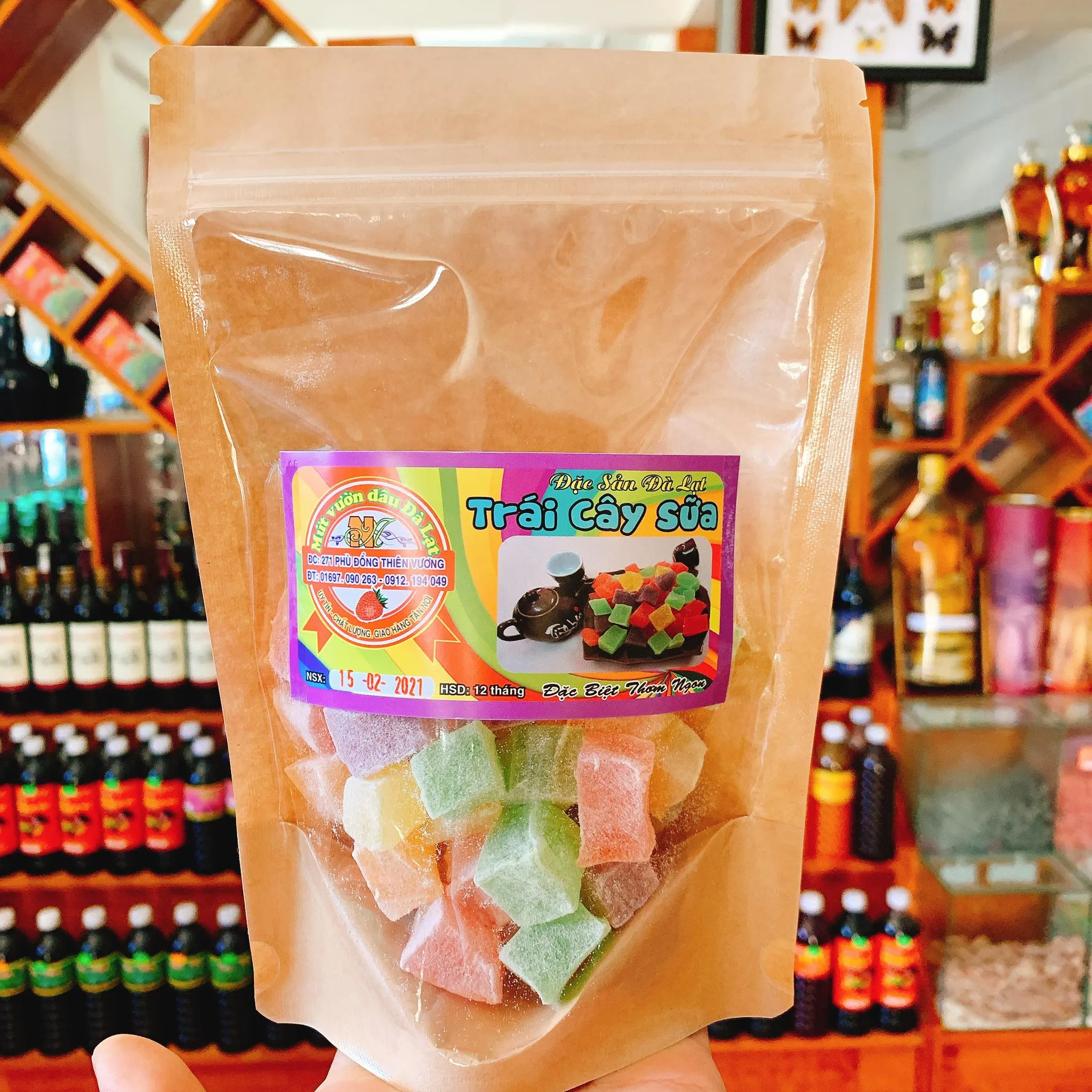 Kẹo Trái Cây DLFRESH Kẹo Dẻo Hương Trái Cây Mix 500gr - Ảnh 2