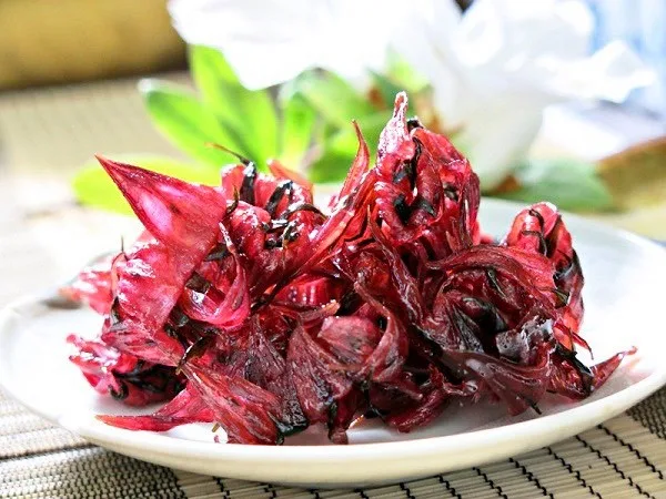 Mứt Hoa Hồng DLFRESH Hoa Atiso Đỏ Đặc Sản Đà Lạt Túi 250gr - Ảnh 2