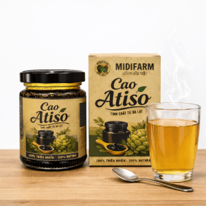 Cao Atiso MIDIFARM Hũ Thủy Tinh 300g – Đậm Vị Atiso Đà Lạt, Tiện Lợi Sử Dụng